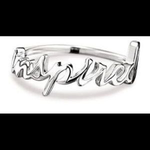 Inspired ring size 7 sterling silver New